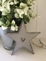 Shaker Star in Grey