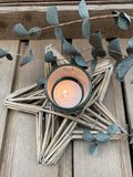 Willow Star Candle Holder - Two sizes available