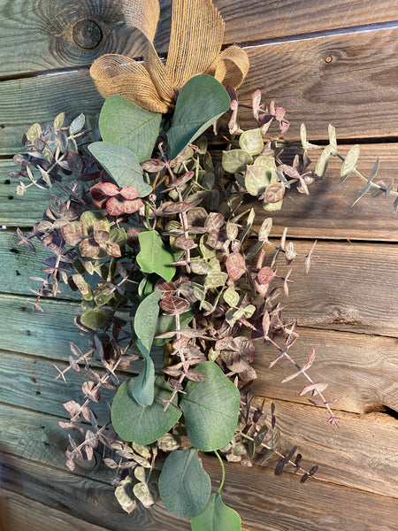 Dusky Eucalyptus Branch Decoration