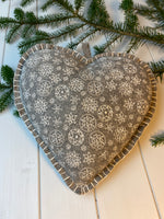 Felted Hygge Stitched Heart