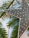 Grey Polka Nordic Star