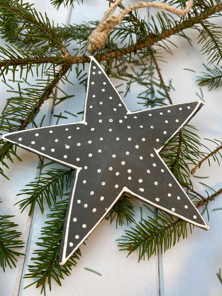 Grey Polka Nordic Star