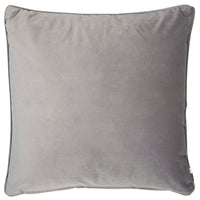 Soft Grey Velvet Cushion