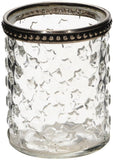 Small Clear Star Twinkly Candle Holder