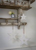 Large Shaker Star in White