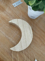 Moon & Stars Wooden Hanger