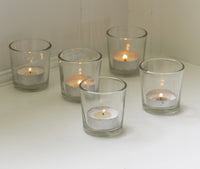 Glass tealight