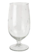 Wine glass - Etched Star