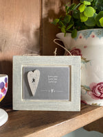 Rustic Wooden Frame - Love you, Love me , Love us