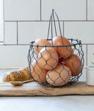 Vintage Wire Egg Basket