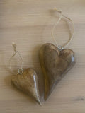 Small Hanging Wooden Heart