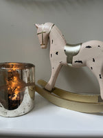 Large Rustic Rocking Horse