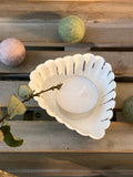 Old French Baking Form Heart Tealight Holder