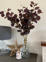 Deep Burgundy Eucalyptus Stem