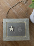 Rustic Wooden Frame - You are the Brightest Star