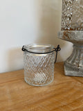 Glass Tealight - Diamond