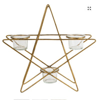 Star of Wonder Triple Tealight Holder