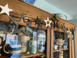 Wooden Outline Star Bunting