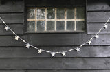 Wooden Star Beaded Garland