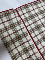 Scandinavian Checked Cushion